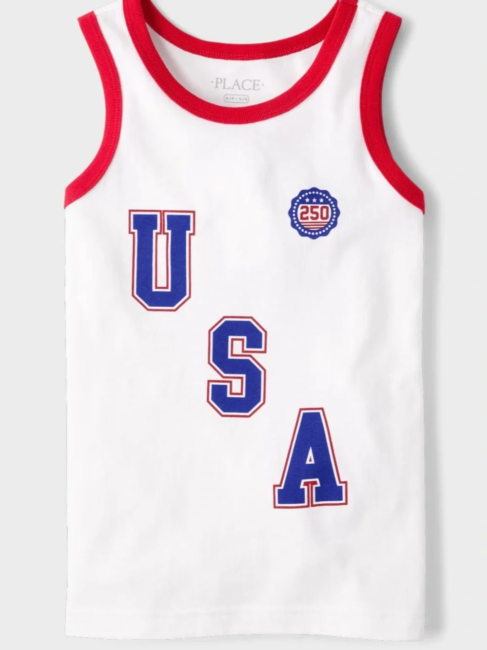 Children’s place USA patriotic 250 tank kids size 5/6